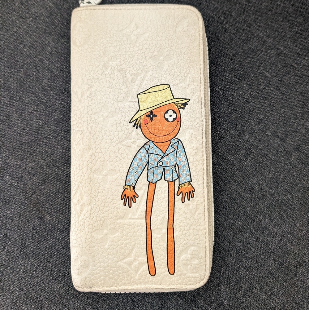 Louis Vuitton Virgil Abloh Friend Zippy Wallet
